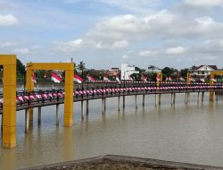 Peringati HUT RI ke 76 IWO Muba Bersama Laskar Merah Putih Gelar Gebyar Merah Putih
