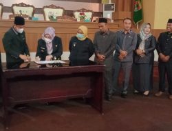 Paripurna DPRD Musirawas, Penandatanganan KUA Dan PPAS 2021