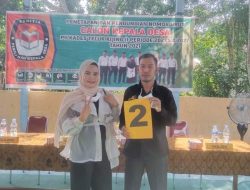 Andi Mustika,Mendapatkan Nomor Urut 2 Calon Kades Teluk Kijing II