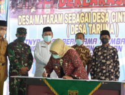 Deklarasi Desa Mataram Sebagai Desa Cinta Kerukunan
