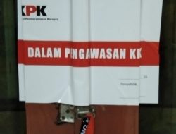 KPK Datang Ke Muba, Beberapa Ruangan Dinas PUPR Muba di Segel