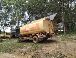 Diduga Para Pekerja Pemuat Minyak ke Angkutan Petro Muba Upahnya Belum Dibayarkan.