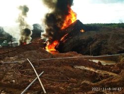 Terkait Kebakaran Sumur Minyak Ilegal di Desa Keban, Warga Minta APH Usut Tuntas Status Pemilik Lahan