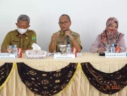 Camat Lawang Wetan Gelar Rakor Sosialisasi Pengelolaan Dana Desa Tahun 2022