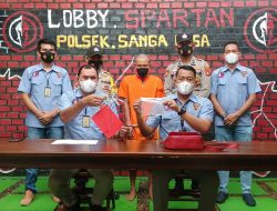 Miliki Senpira Joni Diringkus Polsek Sanga Desa