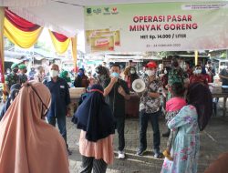 Operasi Pasar Minyak Goreng di Muba 1 KK maksimal 2 liter