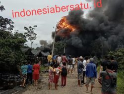 Penyulingan Minyak Ilegal Terbakar, Pemilik Menghilang
