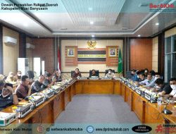 Banmus DPRD Bahas Penjadwalan Ulang LKPJ Muba TA 2021 dan Pelaksanaan Renja DPRD Tahun 2022