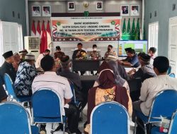 Tekan Bahaya Pernikahan Dini, Kecamatan Sungai Keruh Menggelar Sosialisasi Tentang Undang-undang Pernikahan
