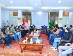 Plt Bupati Beni Hernedi Terima Audiensi Aktivis Muba dan Ajak Aktivis Komitmen Cintai Daerah