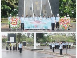 Peringatin HBP ke-58, Lapas Kelas IIB Sekayu Upacara Tabur Bunga di Taman Makam Pahlawan