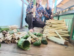 Budayakan Tradisi Melemang, Ini Wujud Rasa Syukur Warga Kecamatan Sungai Keruh