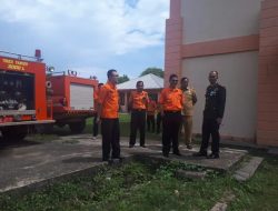 Gelar Kunjungan Kerja Dandim 0401/Muba Ke BPBD Kabupaten Muba