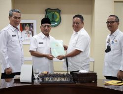 Pj Bupati Apriyadi Langsung Laporkan ke Korsupgah KPK RI
