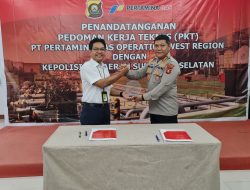 Pastikan Keamanan Aset, Pertagas Jalin Kerjasama Dengan Polda SumSel