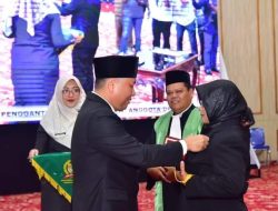 Rapat Paripurna DPRD Musirawas Pengangkatan PAW Sri Sunarsih