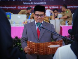 Sebanyak 726 Anggota PPS Muba Dilantik