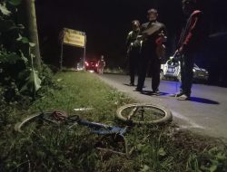 Di Duga Mobil Dinas Wakil Ketua DPRD Muba Tabrak Anak dibawah umur Sedang Mengendarai Sepeda.