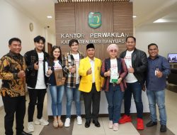 Pemain Film My Great Teacher 2023 Sowan ke Pj Bupati Apriyadi