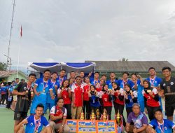Tim Voli Muba Sapu Bersih Piala Liga Voli Sumsel 2023