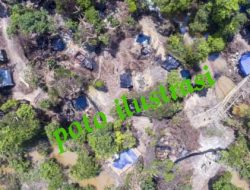 Diduga Aktivitas Minyak Ilegal Menjamur di Hutan Kawasan.