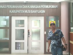 Hambat Wartawan saat Mau Konfirmasi:Dinas PU Perkim Muba harusTinggalkan Handphone