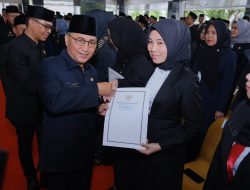 Pj Bupati Apriyadi Lantik dan Rotasi 172 Pejabat Muba