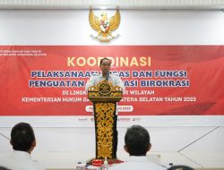 Kalapas Sekayu Hadiri Koordinasi Pelaksanaan Tusi Penguatan Reformasi Birokrasi