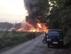 Sijago Merah Hantam Penyulingan minyak llegal di Babat Toman