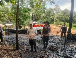 Pengeboran Minyak Ilegal Driling Terbakar di Pakrin, Diduga Tanah Tak Bertuan Bergoyang