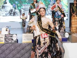 Gadis Keturunan Muba, Soraya Angelina Raih Juara 1 Lomba Ratu Kebaya 2023