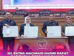 Paripurna DPRD Kabupaten Musi Rawas dalam Rangka Penandatanganan Nota KUA