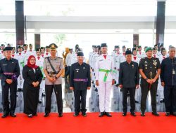 Kukuhkan 75 Anggota Paskibraka, Ini Pesan Pj Apriyadi Mahmud