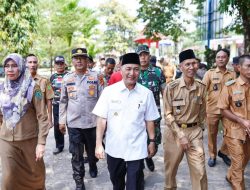Pemkab Muba Keluarkan 10 Ton Beras Dalam Operasi Pasar