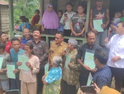 Polres Muratara Amankan Kunker Menteri ATR/BPN RI ke Desa Tebing Tinggi Secara Tertutup dan Terbuka