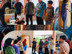 Pj Bupati H Apriyadi Melalui PDAM Tirta Randik Salurkan Air Bersih Untuk Warga Simpang Tungkal