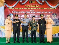 Pj.Bupati Apriyadi Hadiri Serah Terima Jabatan dan Kenal Pamit Kalapas Sekayu