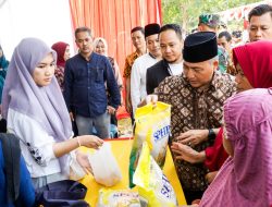 Masif Stabilkan Harga Bahan Pokok, Giliran Sungai Keruh Jadi Sasaran Operasi Pasar