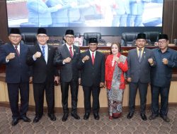 Pj Sekda Muba Hadiri Pelantikan Anggota DPRD Muba PAW