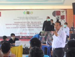 Lapas Banyuasin Gelar Skrining TBC dengan Intervensi Rontgen Dada kepadaWarga Binaan