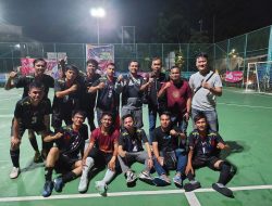 TUR LKS Bupati Cup Tim Futsal PWRI Muba peroleh Juara Tiga