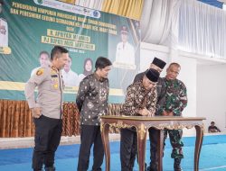 Megah, Pj Bupati Apriyadi Bangun Gedung Serbaguna untuk Warga Babat Toman