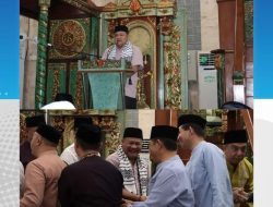 Pj Walikota Safari Ramadhan di Masjid Agung As-Salam Lubuklinggau 