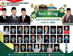 DPRD Lubuklinggau Memperingati Isra Mi’raj Nabi Muhammad SAW 1445 H/2024 M