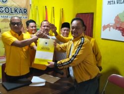 Ambil Formulir Cabup di Momen Hari Jadi PALI , Irwan, ST : Semoga Lahir Pemimpin Baru dari Partai Golkar