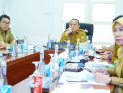 PJ Bupati Sandi Fahlepi Ikuti langsung Rakor Pengendalian Inflasi 2024