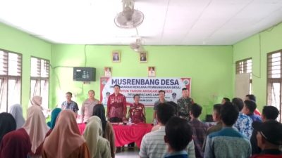 Camat Hadiri Musrenbangdes Desa Embacang Lama 2025 Berikut Pesan pentingnya