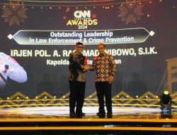 Kapolda Sumatra Selatan Sabet Penghargaan Bergengsi Diajang CNN Award 2024