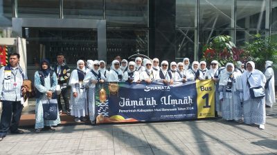 Jamaah Umroh Gratis Pemkab Muba Diberangkatkan ke Jeddah, Ini Pesan PJ Bupati Muba