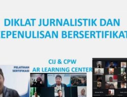 Diklat Jurnalistik Daring AR Learning Center: Cetak Jurnalis Beretika dan Profesional